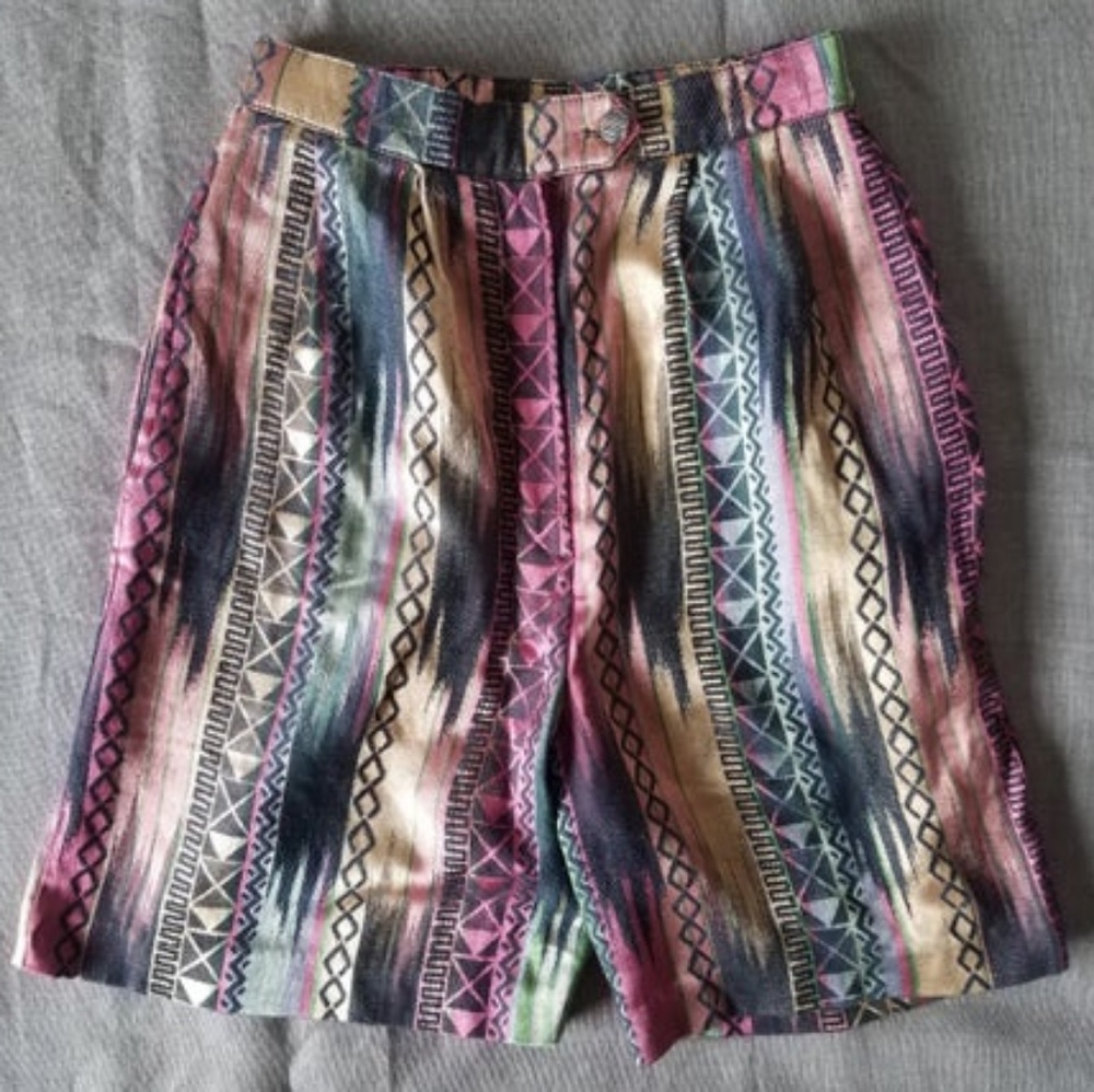 Moroccan Inspired Darlyn brand High Waist Shorts